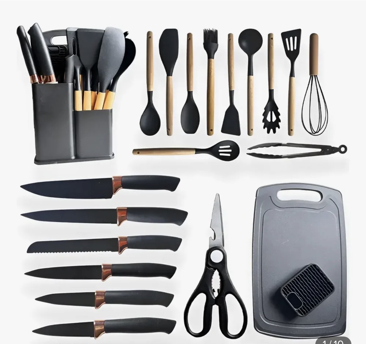 Kit Talheres Silicone
